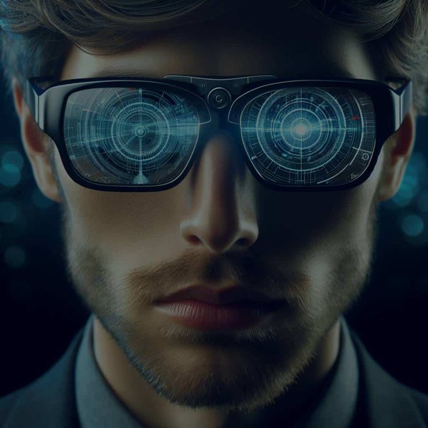 Can Retinal Projection Display Glasses Offer a Solution for the Visually Impaired?